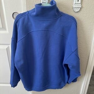lululemon thick fleece 1/2 zip